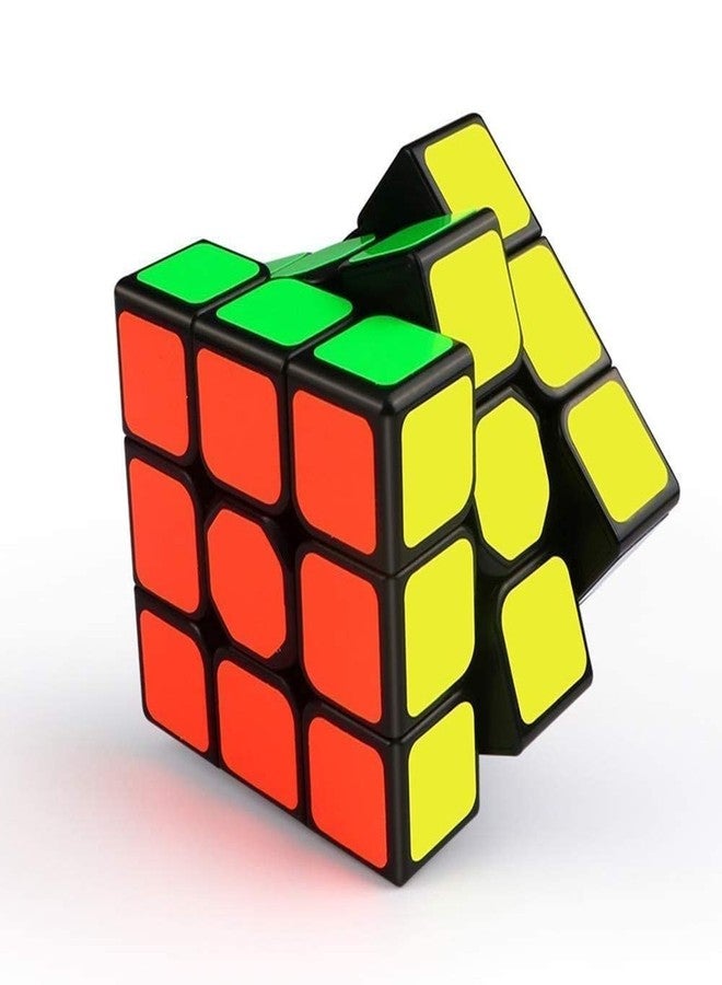 SEASPIRIT 3x3 Speed Cube Easy Turning Magic Cube Puzzle Cube Educational Brain Teaser Game - Image 2